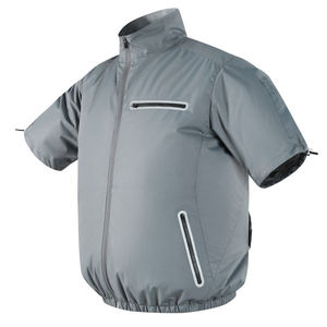Outdoor heren AC-koeljas met ingebouwde ventilator, slim fit, zomer windjack met capuchon, plus size, ultradun, anti-UV, met ventilator - Product Image 4