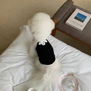 Grosir pakaian anjing musim panas penjualan laris rompi anjing pakaian hewan peliharaan mewah OEM/ODM layanan rompi tanpa lengan halus untuk anjing kecil - Product Image 2