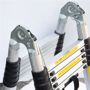 Đa năng Telescopic bước tre Doanh hai mặt gấp mở rộng nhôm thang - Product Image 3