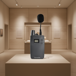 Système d'audio guide professionnel 2.4G longue portée pour visites guidées, visites d'usine et formation éducative - Product Image 1