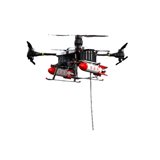 Firefighting Tethered UAV Emergency Rescue Drone System Construction Machinery Parts Urban Building Industrial Fire 6 Months