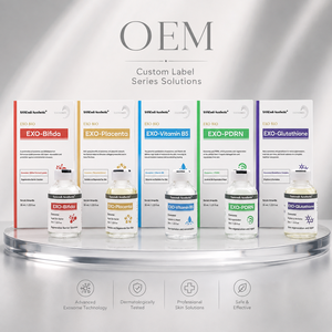 Sérum de soin de la peau OEM ODM, marque privée, essence hydratante pour le visage, ampoule, emballage personnalisé, fournisseur de cosmétiques - Product Image 2