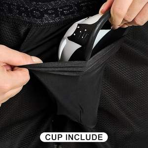 Pantalones cortos de hockey para hombre EALER HSM400 Core Mesh Jock con copa BioFlex incluida - Product Image 5