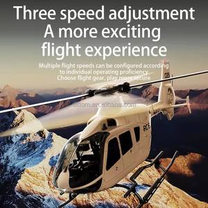 Hélicoptère RC 2.4G 6CH C123 Brushless à rotor unique, simulateur de positionnement à double flux, modèle d'avion de combat - Product Image 6