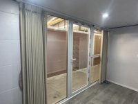 Maison mobile préfabriquée en acier de style moderne personnalisée de 20 pieds/30 pieds/40 pieds, type Apple Cabin, pour hôtel, boutique, bureau ou villa