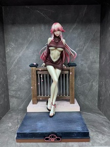 Figurine GK <span class=keywords><strong>Yae</strong></span> Miko 46CM à l'échelle 1:1 en PVC, modèle de personnage de Frozen, jouet décoratif en boîte, thème film et série TV, unisexe, 14 ans et plus - Product Image 6