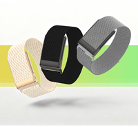 Pulsera Inteligente E910 AI Sin Pantalla con ECG, Frecuencia Cardíaca, Sueño, Oxígeno en Sangre, HRV y 120 Modos Deportivos para Venta al Por Mayor OEM
