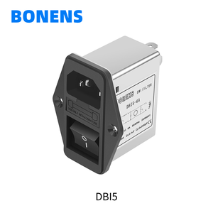 IEC ổ cắm và cầu chì một pha <span class=keywords><strong>220V</strong></span> AC cung cấp điện bộ lọc tiếng ồn 6A - Product Image 3
