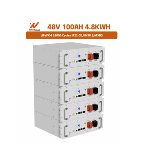 Hochleistungs 5kW 10kW 15kW 20kW 25kW 30kW Heim-LiFePO4 48V 100Ah Rack-montierter Lithium-Ionen-Akku - Product Image 1