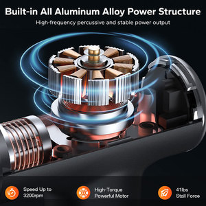 Produk baru P0092 pistol pijat terapi elektrik desain kustom termurah pemasok Tiongkok - Product Image 5