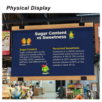 Panneau Graphique Affiche Promo PVC Grand pour Présentoir Suspendu Supermarché 90x60 Signalétique Frais Prix