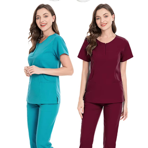 Custom <strong>Scrubs</strong> Uniforms Sets Colorful Plus Size Doctor Hospital Medical Elastic Waist Jogger Nursing <strong>Scrubs</strong> <strong>for</strong> <strong>Women</strong> - Product Image 5