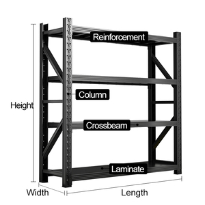 סיטונאים תעשייתי מדף מחסן מרסק צפיפות גבוהה סופרמרקט מדפים מערכות מתלה - Product Image 6