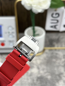 Reloj Mecánico de Lujo para Hombre RM 35-02, Caja de Fibra de Carbono, Movimiento Tourbillon, Cristal de Zafiro, Correa de Caucho, Reloj de Negocios. - Product Image 4