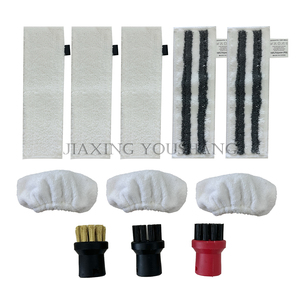 Pour Karchers SC1 SC2 SC3 SC4 SC5 SC6 DE4002 C5 2.863-061.0 Kit de pièces de rechange pour <span class=keywords><strong>aspirateur</strong></span> comprenant une brosse à tampon en tissu pour vadrouille à vapeur - Product Image 1