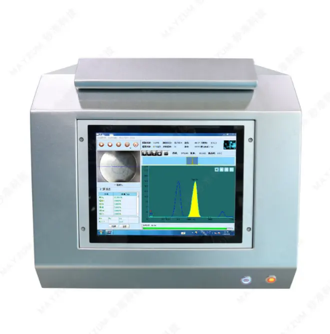 XRF-Gold-Reinheitsprüfmaschine hochpräzisions-Goldkarat-Analysator Schmuck-Prüfgerät Herstellerpreis