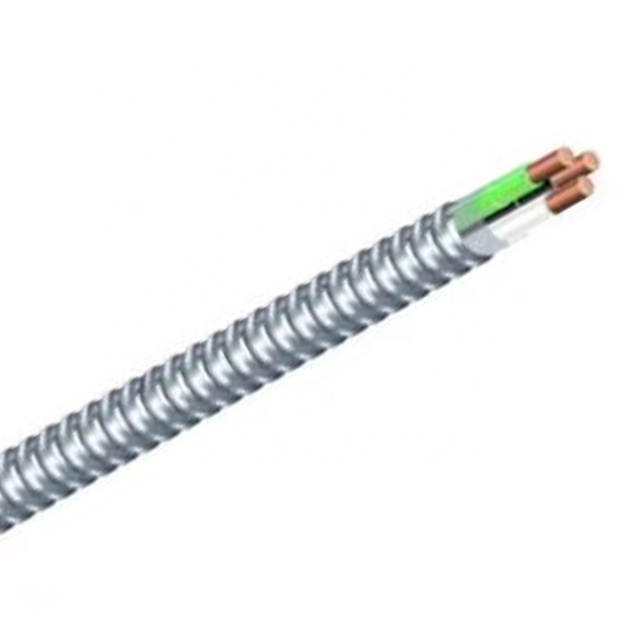 600V Metal Clad Armor Copper 12/2 Awg MC Cable for Construction