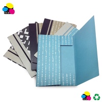 Carpeta de archivos de colores personalizada de papel A4 FC con solapa para la escuela