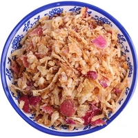 Flocons d'oignons rouges frits de Chine, Bawang Goreng, chips de shalot croustillantes, assaisonnement naturel pour la cuisine, certifié HALAL BRC
