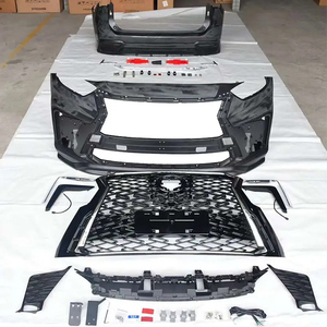 Kit de Carrocería para <span class=keywords><strong>Toyota</strong></span> <span class=keywords><strong>Highlander</strong></span> <span class=keywords><strong>2022</strong></span> 2023 2024 Estilo LX600, Parachoques Delantero, Piezas de Modificación Exterior de Plástico PP - Product Image 2