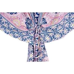 Kaftan 100% coton pur pour femmes, imprimé indien, style ample, vêtements d'été et décontractés, couvre-vêtements pour robes féminines - Product Image 2