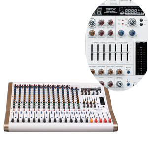 Sistema de megafonía profesional, mezclador de <span class=keywords><strong>10</strong></span> canales para grabación de <span class=keywords><strong>estudio</strong></span> de audio digital - Product Image 2