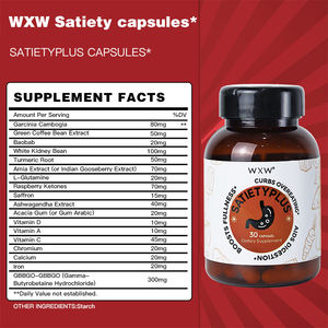 Cápsulas de saciedad OEM de etiqueta privada, vitaminas para pérdida de peso rápida, soporte adelgazante, cápsulas duras digestivas para pérdida de peso en adultos - Product Image 3