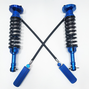 Amortiguador Ajustable de Compresión y Rebote Doble de <span class=keywords><strong>3</strong></span> Pulgadas de Elevación Delantera y Trasera, 2.5 Pulgadas de Diámetro, Azul - Product Image 1
