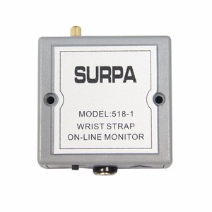 Monitor de Correa de Muñeca ESD 518-1, Monitor Electrostático en Línea, Probador de Monitor de Correa de Muñeca ESD - Product Image 1