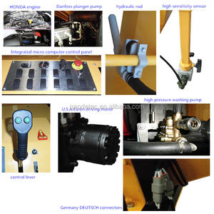 آلة تكوير وحافة خرسانية عالية الكفاءة ، ماكينة تكوير الطرق الخرسانية للبيع - Product Image 5