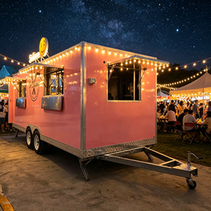 Modern Smoothie Trailer Fully Equipped Pizza Food Truck Outdoor Burger DOT Catering <b>Cart</b> - Product Image 5