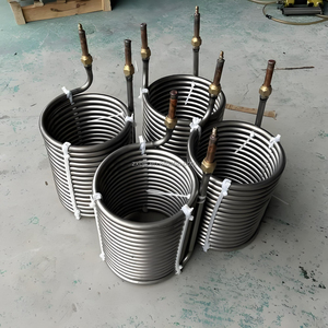 Permutador de calor titânio espiral Gr2 16mm OD anti-entupimento para refrigeração marinha e equipamentos de recuperação de calor - Product Image 2