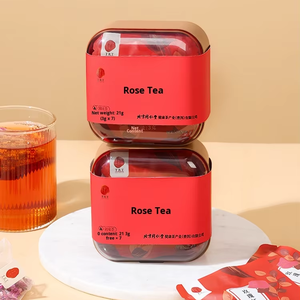 Beijing Tongrentang Rose Black Tea 21g Té DE SALUD Aliviar <span class=keywords><strong>la</strong></span> depresión del hígado Calmar las emociones Calmar el estómago Hierbas TCM - Product Image 3