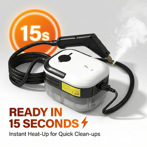 Limpiador a Vapor Eléctrico de Alta Presión de 1500W, Vaporizador Portátil Multiusos para Cocina, Grasa, Coche, Limpieza del Hogar - Product Image 5