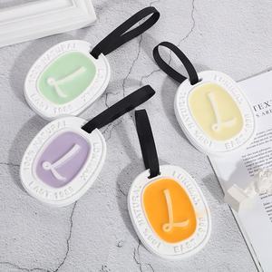 Эфирное масло, керамический ароматический камень, Овальный домашний Автомобиль, универсальный ароматизированный керамический диффузор из глины - Product Image 4