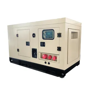 Factory 34kW/42.5kVA 220V/380V/50Hz Three phase Silent diesel generator set with Cummins generator shipping fast with water tank