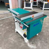 Scie circulaire horizontale multifonctionnelle pour le travail du bois, moteur 380V 3KW, capacité de coupe 650mm, lame de 305mm, 0-45 degrés