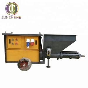 <span class=keywords><strong>Pistolet</strong></span> à <span class=keywords><strong>mortier</strong></span> électrique jaune professionnel-Outil de plâtrage portable à haute pression pour la construction de murs - Product Image 1