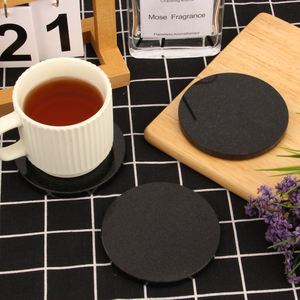 Set di Sottobicchieri in Marmo Ecologico VSTONE, 4 Pezzi, Decorazione per Tavolo da <span class=keywords><strong>Caffè</strong></span> e Bar, Antiscivolo, Design Moderno per Casa e Ufficio - Product Image 6