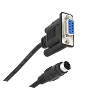 Maßgefertigtes DB9-Stecker auf 8-Pin Mini-DIN-Adapterkabel RS232 Seriell 4-6-8-9 Pin DB9-Stecker Mini-DIN 4-PIN-Stecker