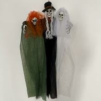 Nouvelles décorations d'Halloween style américain pour maison hantée chinoise, accessoires de costume de squelette, effrayant pour les fêtes et les farces