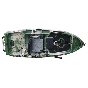 Aleta de accionamiento de Pedal de 8 pies, Material plástico de casco de HDPE para Kayak de pesca con timón, Motor eléctrico para barco - Product Image 3