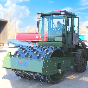 Đường lăn 8 tấn Đường chân Cừu Con Lăn Đôi trống đường padfoot Con lăn Máy đầm - Product Image 1