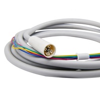 Détartreur piézoélectrique ultrasonique intégré compatible avec le type EMS Woodpecker UDS-N2L avec pièce à main à lumière LED pour fauteuil dentaire