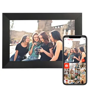 Bingkai foto Digital layar sentuh 10.1 inci, bingkai foto Digital Cloud Wifi dengan layar IPS-LCD 1280*800