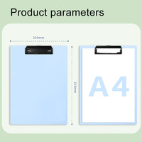 Vente en gros de porte-documents rigides A4 A5, classeurs en PP, planches à clipser, supports de rangement pliables, blocs-notes d'examen