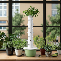 Système de jardin à tour hydroponique verticale à 13 couches pour la culture de légumes à la maison et en serre