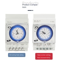 Sakelar Kontrol Waktu Timer Mekanis dengan Terminal Sekrup SUL181d-L SYN161d TM181d dengan Catu Daya 12VAC/DC hingga 380VAC