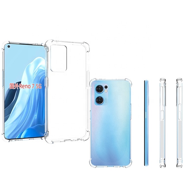 For Oppo Reno 7 5G 7A Japanese VersionTransparent Tpu Shockproof Back Cover Case Mothers Day Gifts