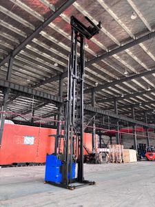 Montacargas de Alcance Alto <span class=keywords><strong>Heli</strong></span> de 3 Direcciones, 3300 lb, 1.5 Toneladas, para Pasillos Muy Estrechos, Altura Máxima de Elevación de 10 m, Montacargas de 3 Vías AGV - Product Image 5